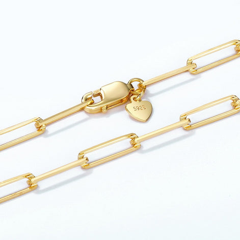 Ellipse Necklace (S925 Silver)