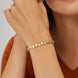Aven Tennis Bracelet - With Zirconia stones and Heart Shape