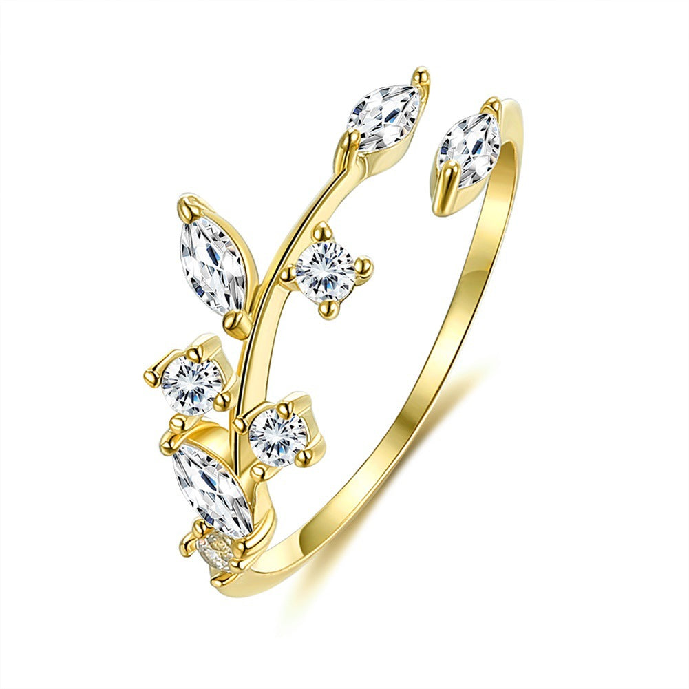 Laurel Ring (S925 Silver)