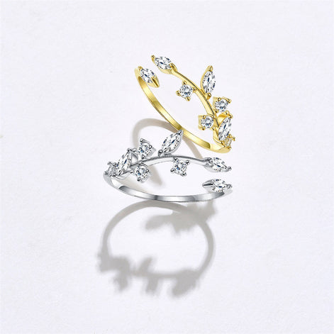 Laurel Ring (S925 Silver)