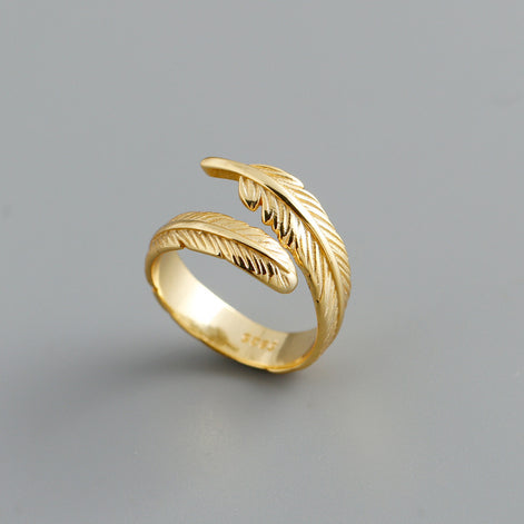 Anel de Pena (Prata 925)