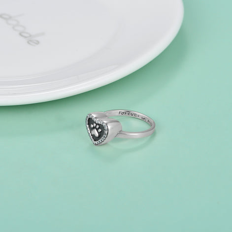 Paw Ring Urn (S925 Silver)