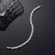 Aven Tennis Bracelet - With Zirconia stones and Heart Shape