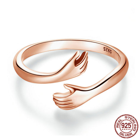 The Hug Ring (925 Silver)