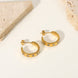 Iara Earrings — with zirconia AAA stones