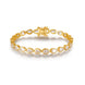 Caroline Tennis Bracelet - AAA Zircon stones/Moisanite D color stones