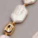 Amara Set - Baroque Pearl and 925 Silver with 18k gold plating