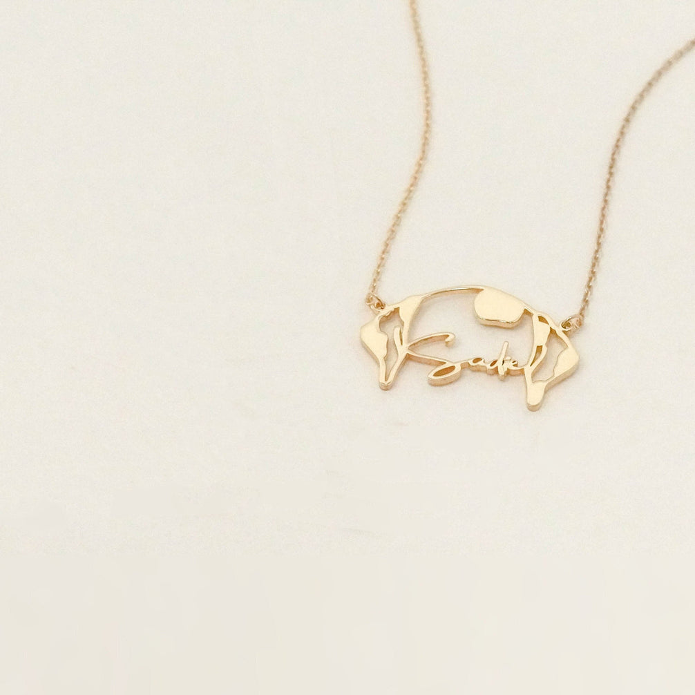 Collar de jengibre