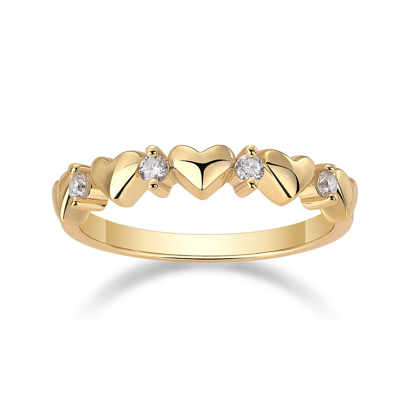 Heart To Heart Wedding Band