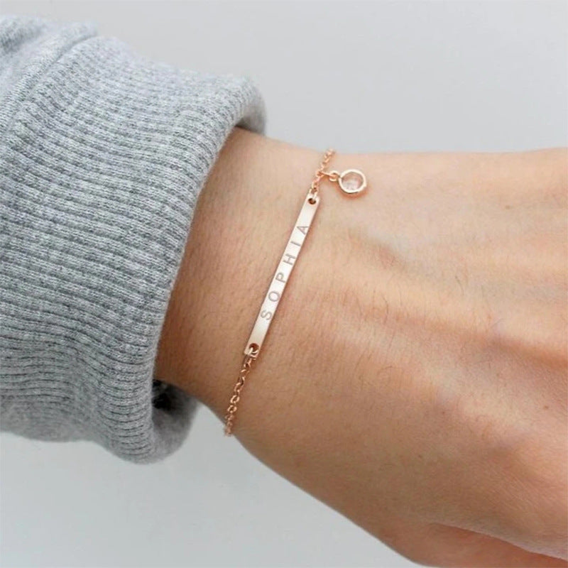 Helena Personalized Bracelet (S925 Silver)