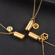 Zeus Memorial Necklace Urn