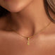 Alicia Necklace — with birth stone pendant