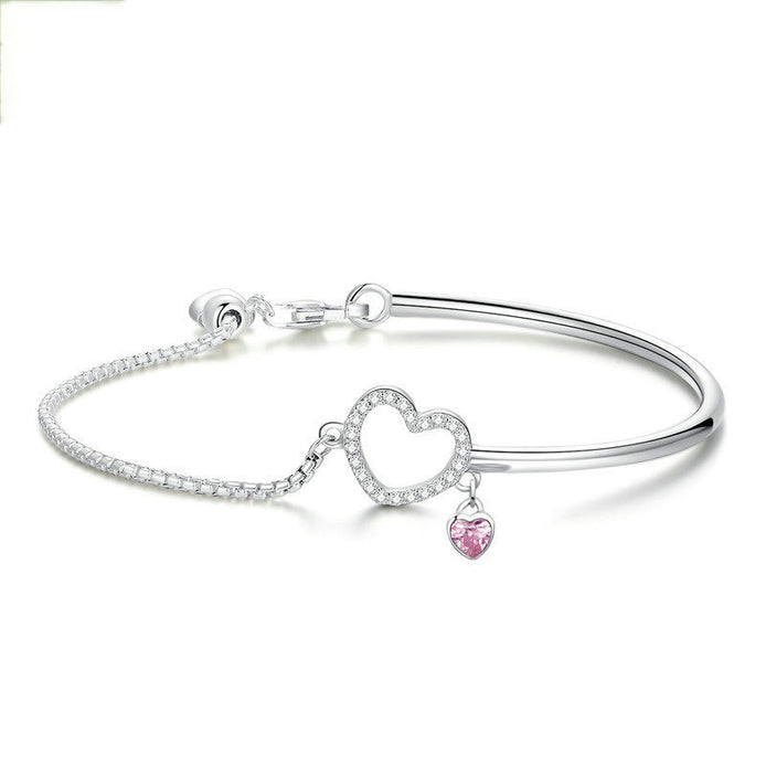 Ruby Bracelet (S925 Silver)