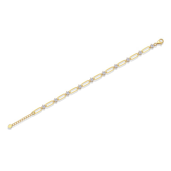 Lunne Bracelet - Set With 0.3 Carat Moissanite Stones