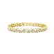 Aven Tennis Bracelet - With Zirconia stones and Heart Shape