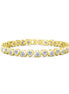 Aven Tennis Bracelet - With Zirconia stones and Heart Shape