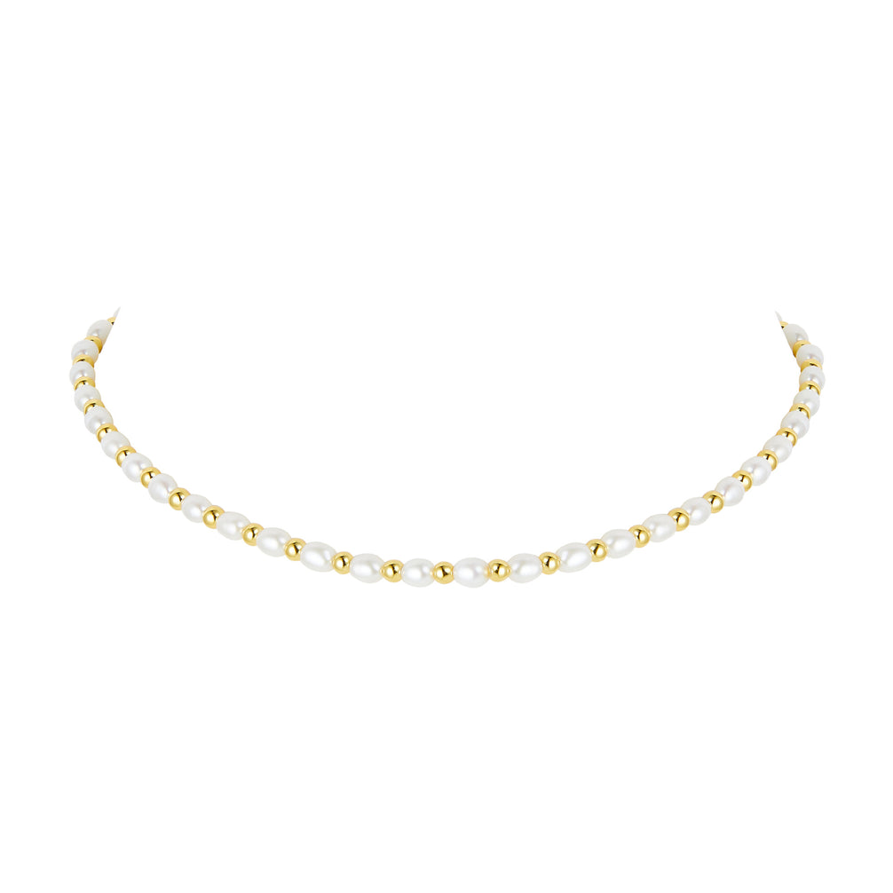 Serena Necklace - Natural Freshwater Pearl Necklace