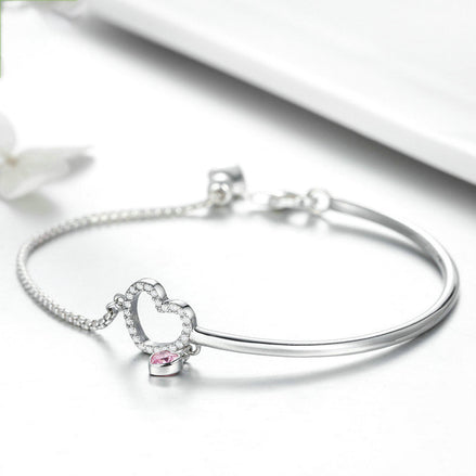 Ruby Bracelet (S925 Silver)