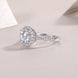 Laura Ring: Moissanite Engagement Ring