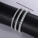 Nyla Tennis Bracelet - 925 Sterling Silver and Moissanite Stones