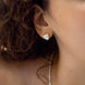Henrietta Earrings - Mother-of-pearl and 18k  Gold plating details
