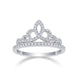 The Crown Wedding Band
