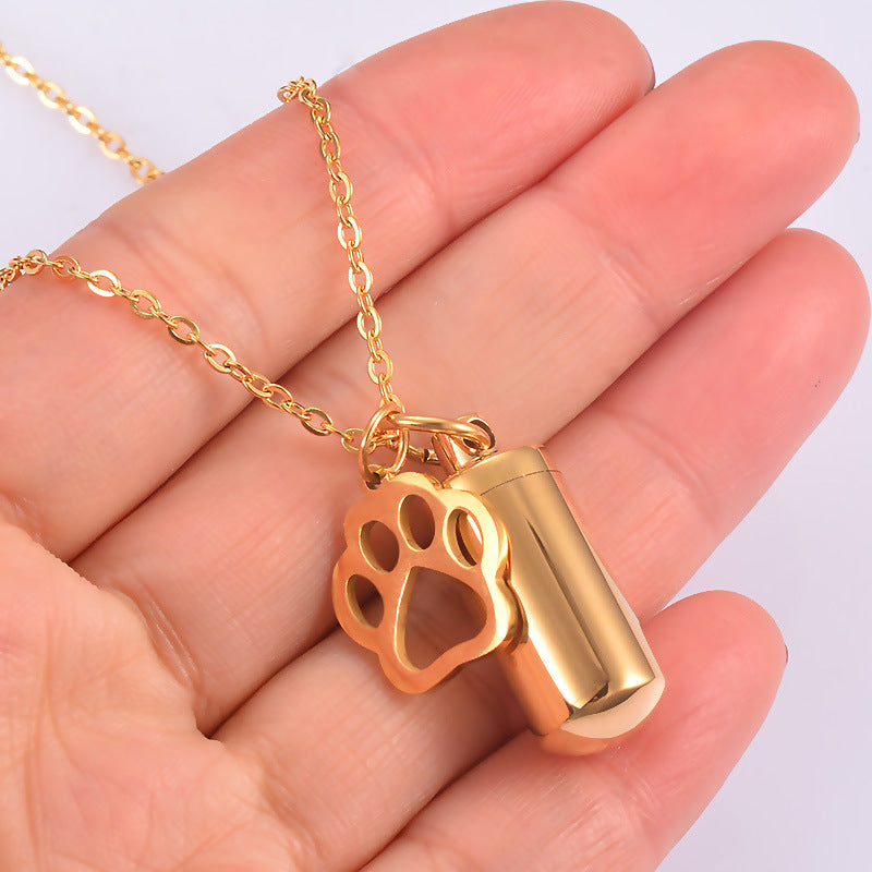 Zeus Memorial Necklace Urn