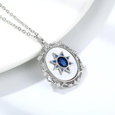 Collar de zafiro