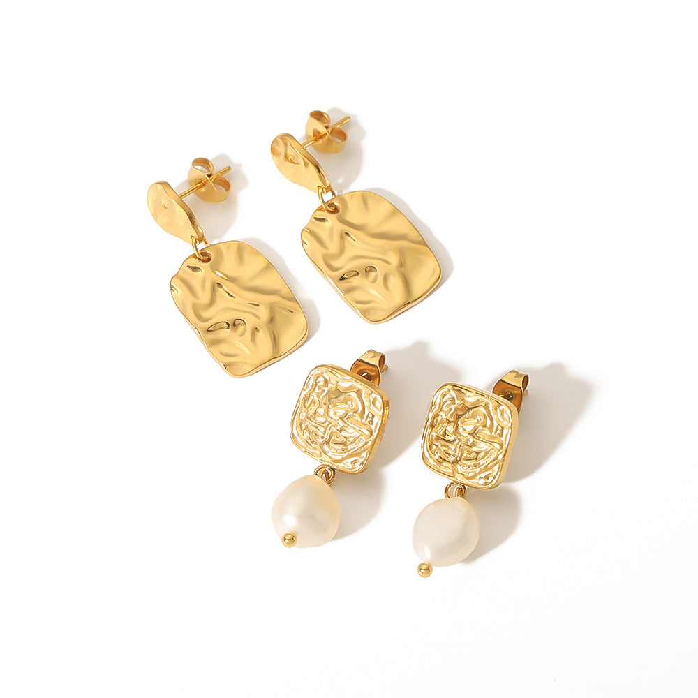 Margaux Earrings - Natural Freshwater Pearls