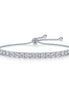 Annalise Tennis Bracelet - 925 Sterling Silver with Moissanite D color Stones