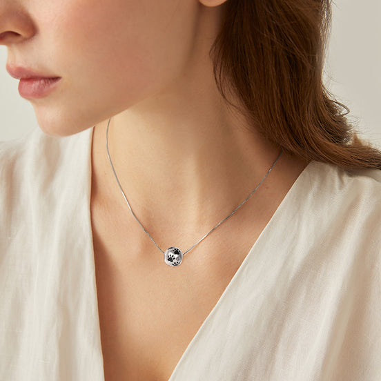 Max Memorial Necklace Dog Urn (S925 Silver)