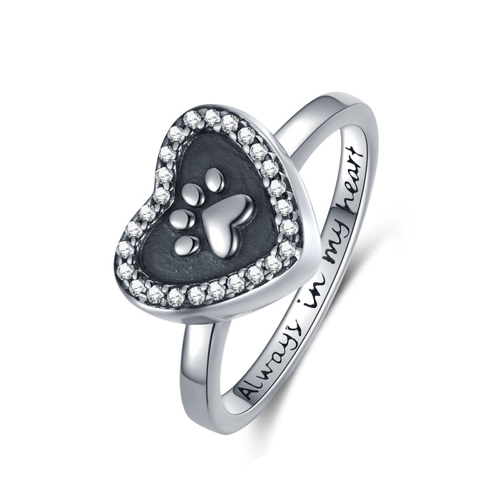 Paw Ring Urn (S925 Silver)