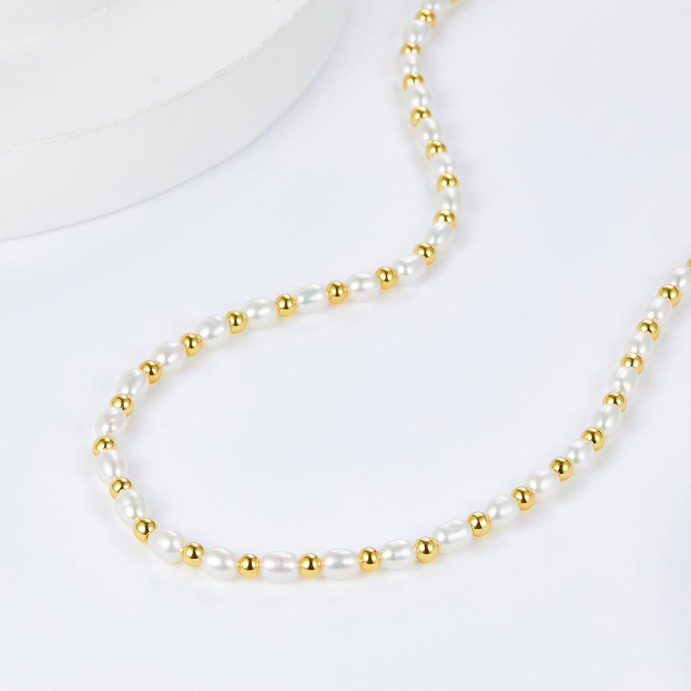 Serena Necklace - Natural Freshwater Pearl Necklace