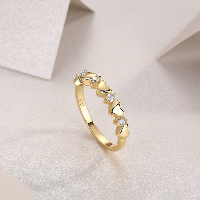 Heart To Heart Wedding Band
