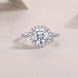 Laura Ring: Moissanite Engagement Ring