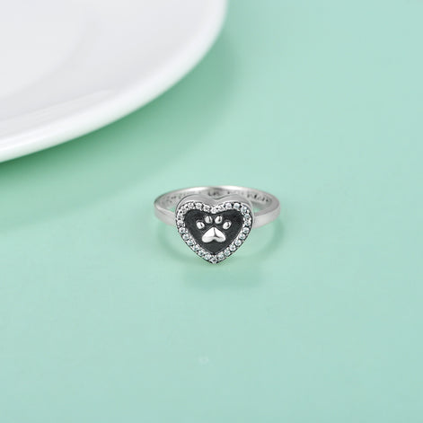 Paw Ring Urn (S925 Silver)