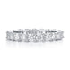 Lila Moissanite Wedding Band - S925 Silver