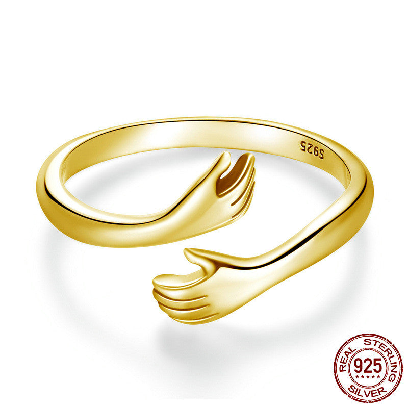 The Hug Ring (925 Silver) - Be Side by Side