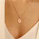 Daisy Necklace — with Flower of Birth pendant