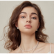 Greta Earrings - Mother-of-Pearl and 925 Silver 18k gold plating