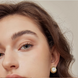 Greta Earrings - Mother-of-Pearl and 925 Silver 18k gold plating
