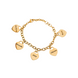 Belle Bracelet — custom with up to five heart-shaped pendants