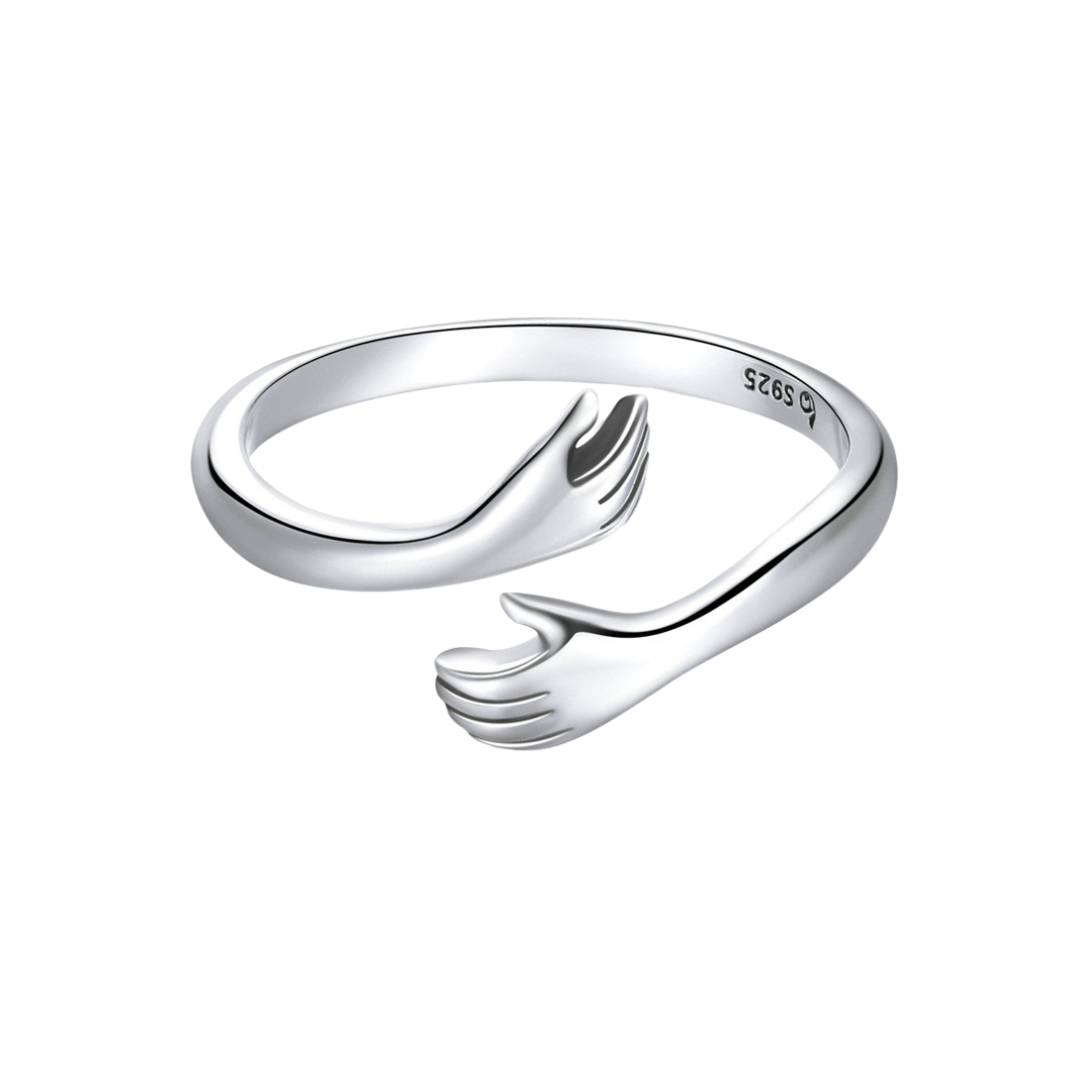 The Hug Ring (925 Silver)