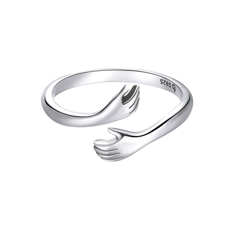 The Hug Ring (925 Silver)