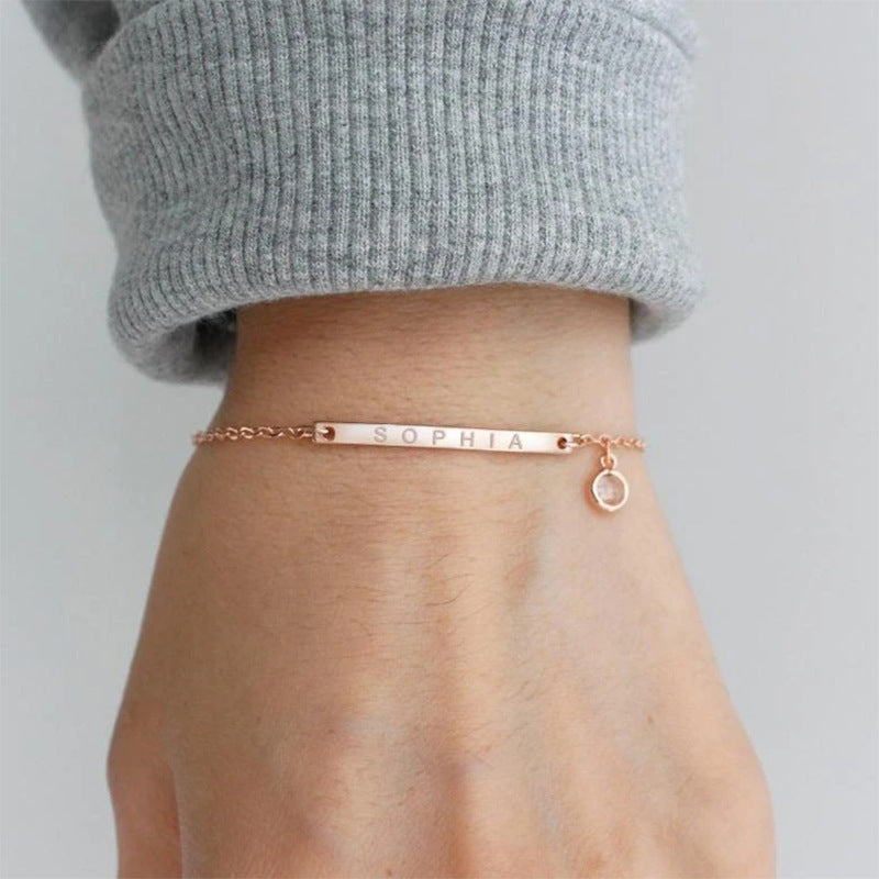 Pulsera personalizada Helena (plata S925)