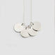 Eliana Necklace — round medallion engraved