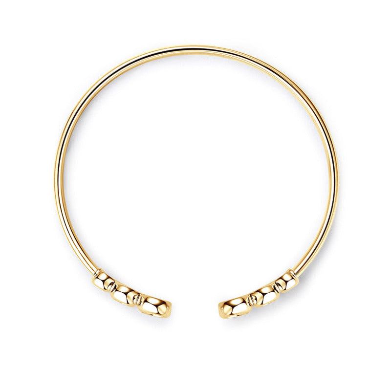 Jen Bracelet - 925 Sterling Silver with Moissanite stones