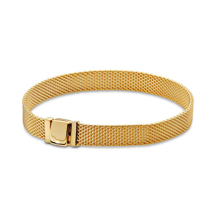 Pulseira Amelia personalizada com missangas (prata S925)