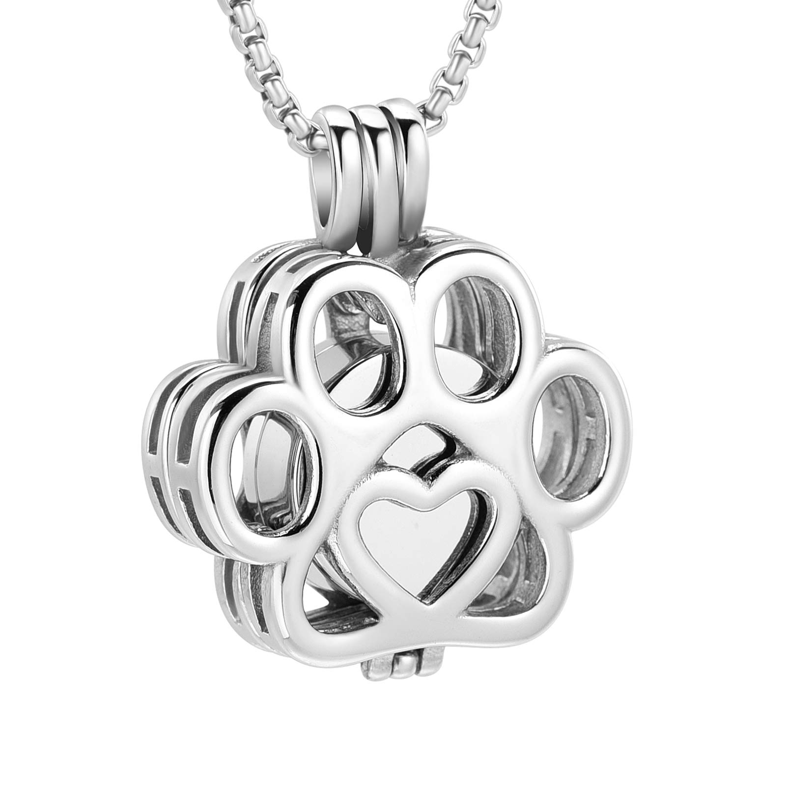 Angel Memorial Necklace Dog Urn