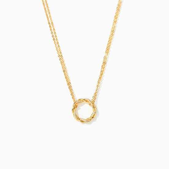 Twisted Necklace (S925 Silver)